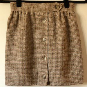 Vintage 100% wool skirt